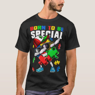 Puzzle Piece Geboren besondere Aufmerksamkeit für T-Shirt