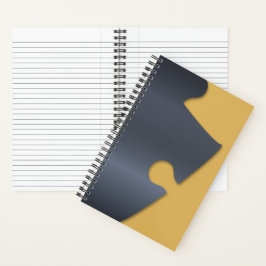 Puzzle Piece Notizbuch