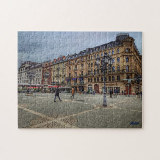 Puzzle “Plaza urbana – Frankfurt clásica”