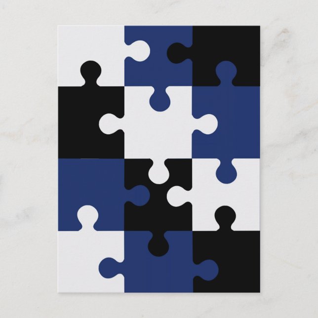 Puzzle Postkarte (Vorderseite)