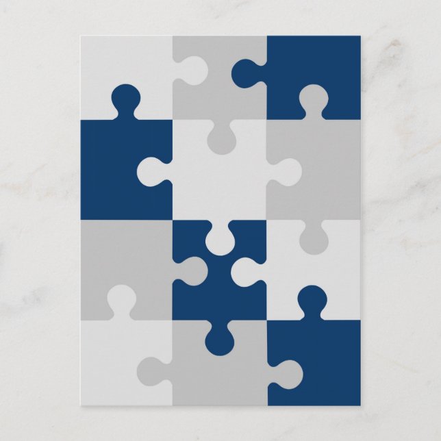 Puzzle Postkarte (Vorderseite)
