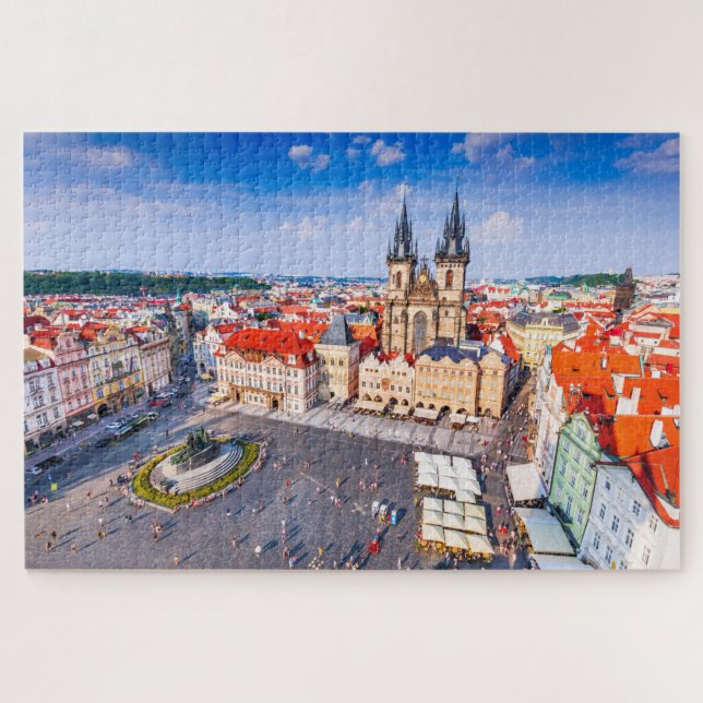 Puzzle Prag Hauptstadt der Tschechischen Republik (Horizontal)