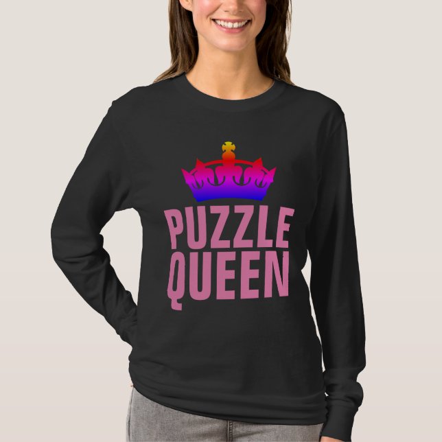 PUZZLE QUEEN T - Shirt (Vorderseite)