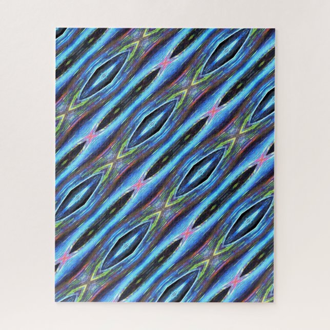 Puzzle Rainbow Eucalyptus (Vertikal)