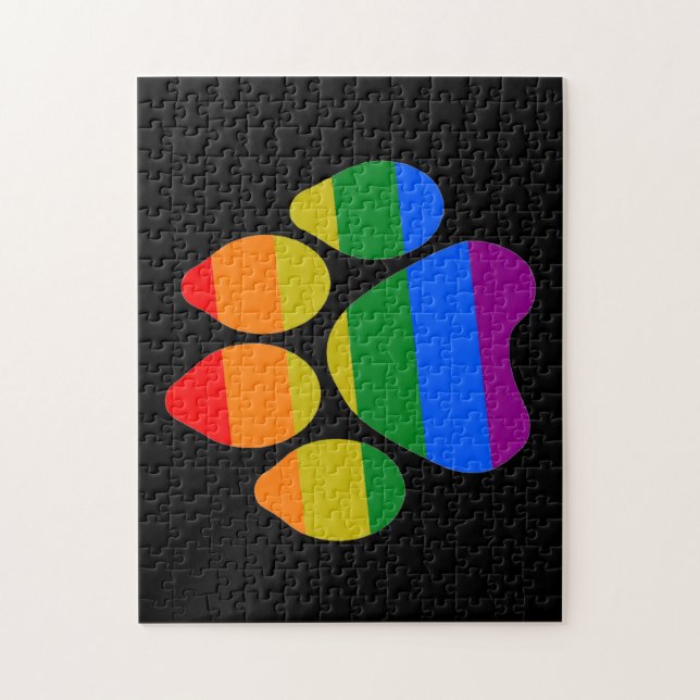 Puzzle Rainbow Paws (Vertikal)