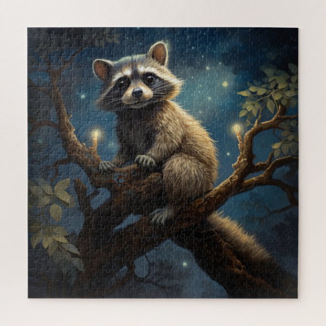 Puzzle Raton Laveur 4 (Vertikal)