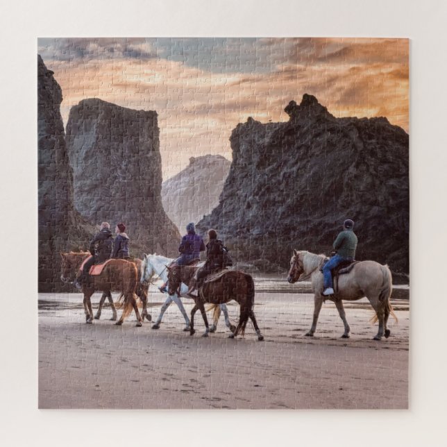 Puzzle: Reiten am Bandon Beach Puzzle (Vertikal)