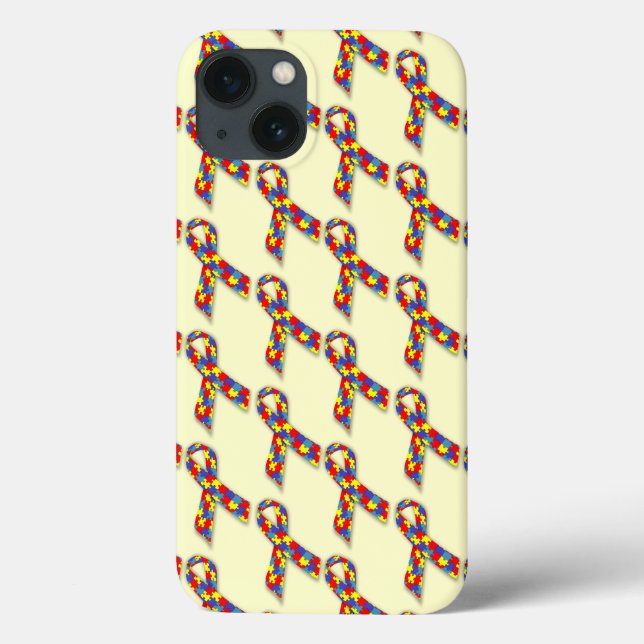 Puzzle Ribbons Case-Mate iPhone Hülle (Rückseite)