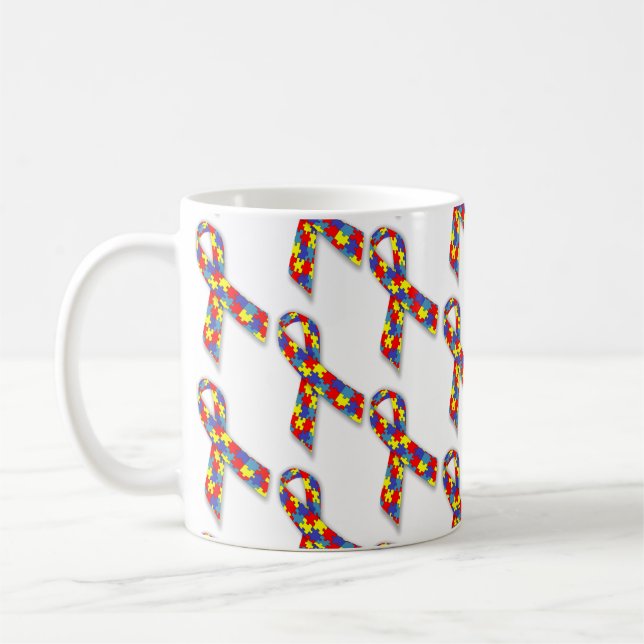 Puzzle Ribbons Kaffeetasse (Links)