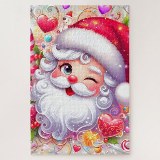 PUZZLE ROMPRE CABEZAS DE SANTA CLAUS