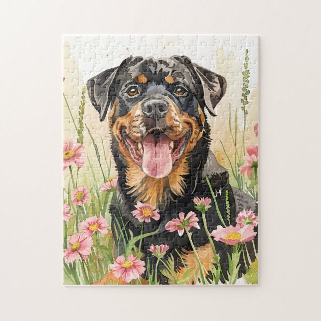 Puzzle – Rottweiler Puzzle (Vertikal)