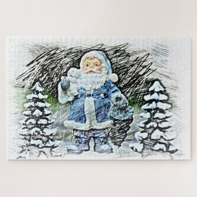 Puzzle santa claus (Horizontal)
