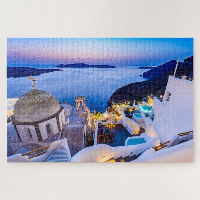 Puzzle Santorini Oia Griechenland (Horizontal)