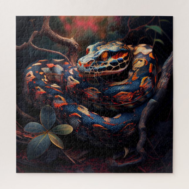 Puzzle Schlange (Vertikal)