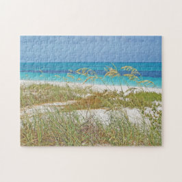 Puzzle/Seagrass, Strand. Türkisches Karibisches Me Puzzle