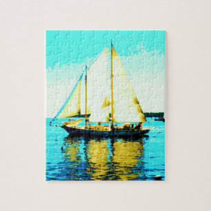 Puzzle Segeln Schooner