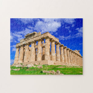 Puzzle Selinunte Tempel auf Sizilien