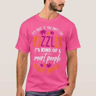 Puzzle-Shirt für Frauen Puzzleologist Puzzle-Liebh T-Shirt