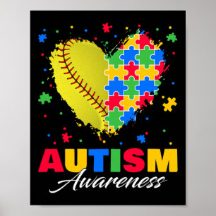 Puzzle Softbyll Ll Herzautismus Bewusstsein Autist Poster