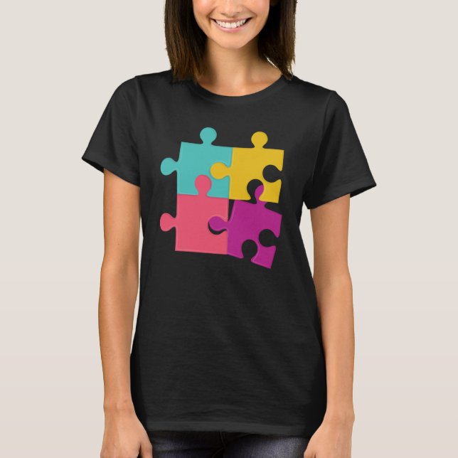Puzzle Solving Puzzles Hobby Crossword   3 T-Shirt (Vorderseite)