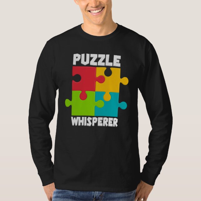 Puzzle Solving Puzzles Hobby Crossword   7 T-Shirt (Vorderseite)
