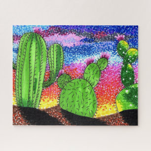 Puzzle - Sonnenuntergang der Wüste