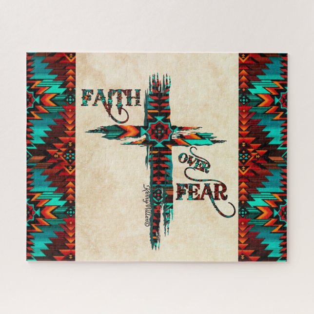 Puzzle Southwest Cross Jigsaw (Horizontal)