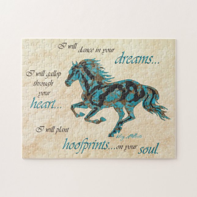 Puzzle Southwest Horse Jigsaw (Horizontal)