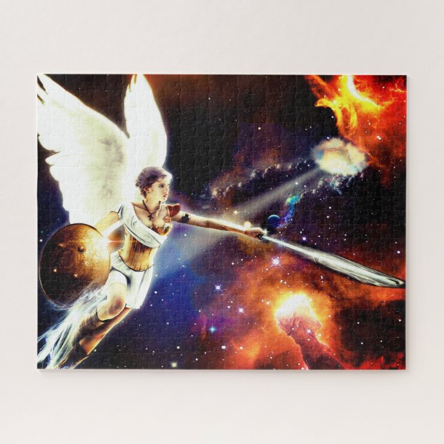 Puzzle "Space Engel Fantasy Art" (Horizontal)
