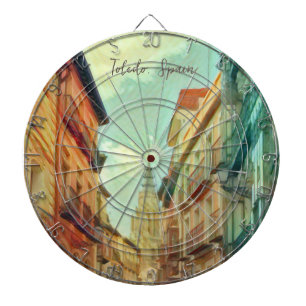 Puzzle Spanien Stadt Toledo Dartscheibe