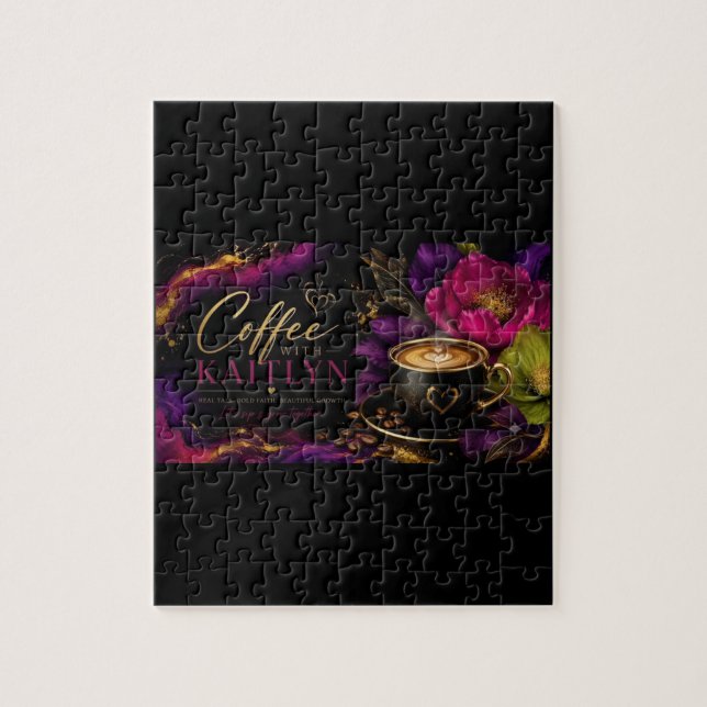 Puzzle-Spaß mit Coffee With Kaitlyn Puzzle (Vertikal)