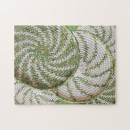 Puzzle - Spiralen in Crochet