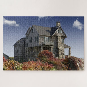 Puzzle Spuk Haus am Meer