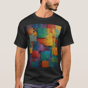 Puzzle Stücke der Wissenschaft T-Shirt