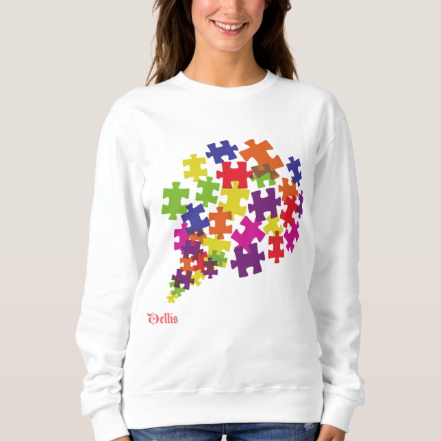 Puzzle Sweatshirt (Vorderseite)