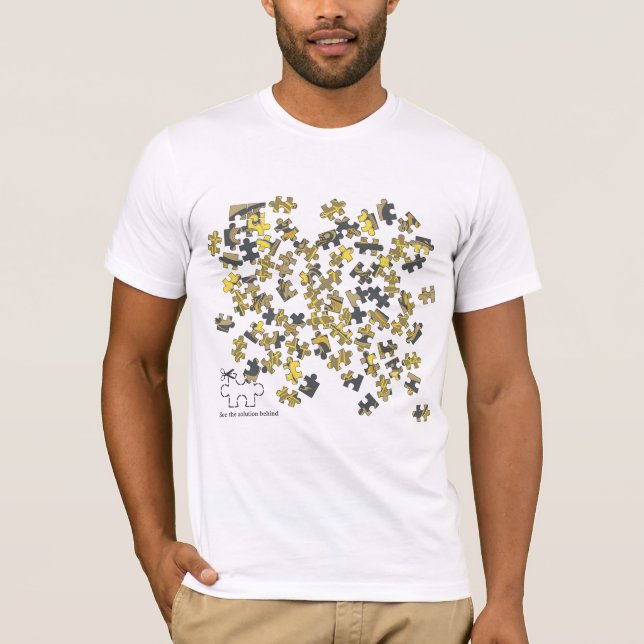 Puzzle T-Shirt (Vorderseite)