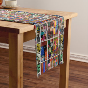 Puzzle Table Runner Kurzer Tischläufer
