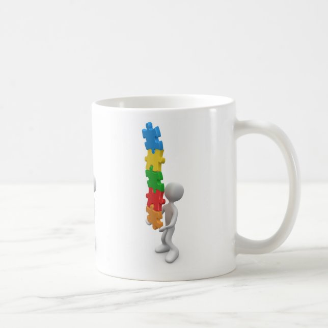 Puzzle-Tasse Tasse (Rechts)