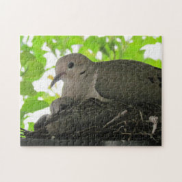 Puzzle - Tauben im Nest