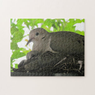 Puzzle - Tauben im Nest