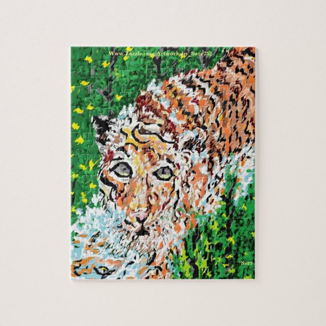 Puzzle: Tiger Puzzle (Vertikal)