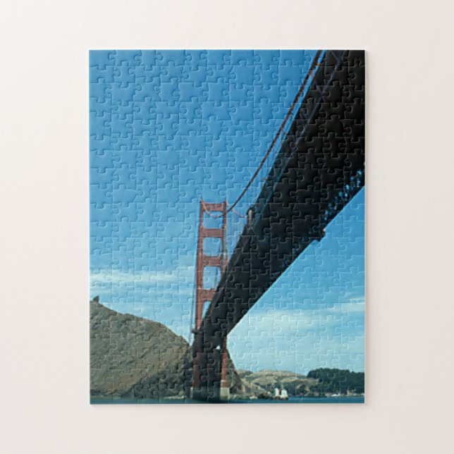 Puzzle - Unter der Golden Gate Bridge (Vertikal)