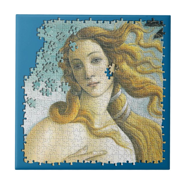 Puzzle Venus Botticelli Fliese (Vorderseite)