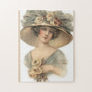 Puzzle Vintage-Illustration Art Nouveau
