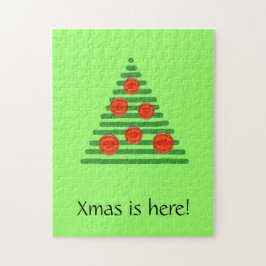 Puzzle - Weihnachtsbaum (Vert.)