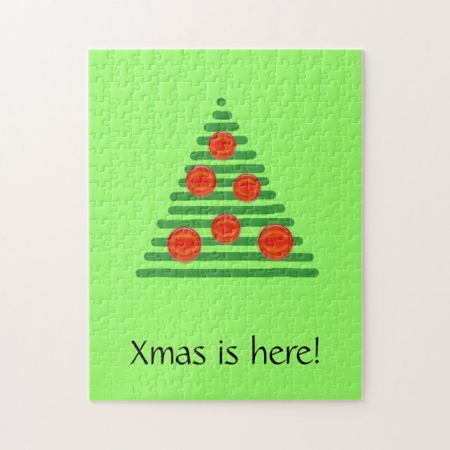 Puzzle - Weihnachtsbaum (Vert.) (Vertikal)