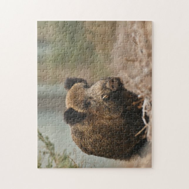Puzzle Wildschwein (Vertikal)