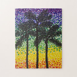 Puzzle - Wüstenpalmen