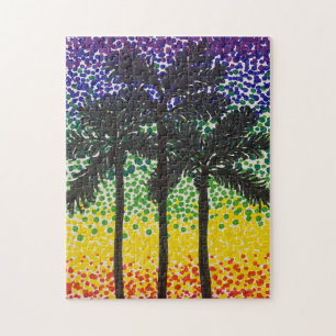 Puzzle - Wüstenpalmen