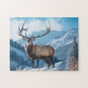 Puzzle Yellowstone Elch